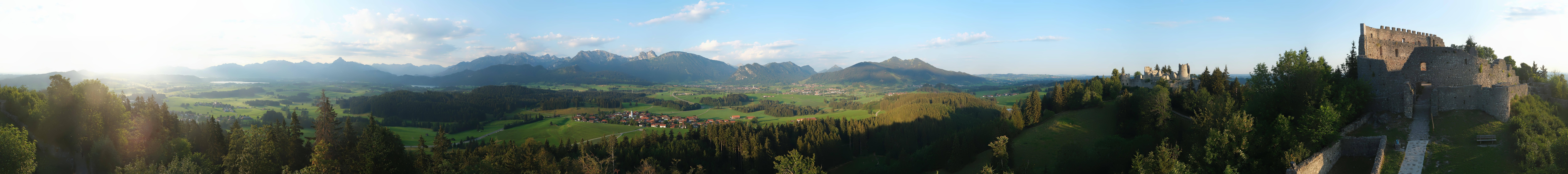 Archiv Foto Webcam Ausblick Burgruine Eisenberg