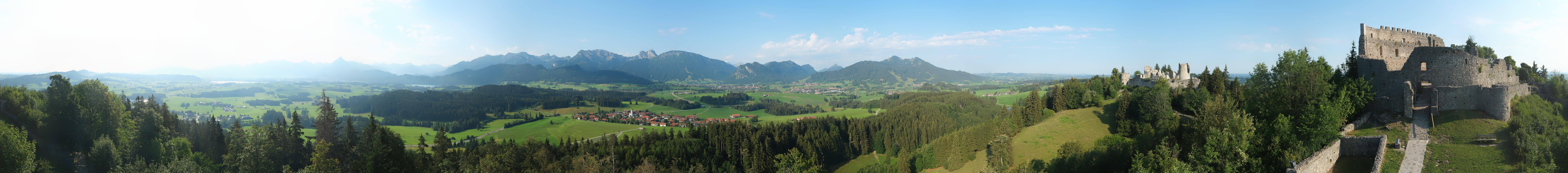 Archiv Foto Webcam Ausblick Burgruine Eisenberg