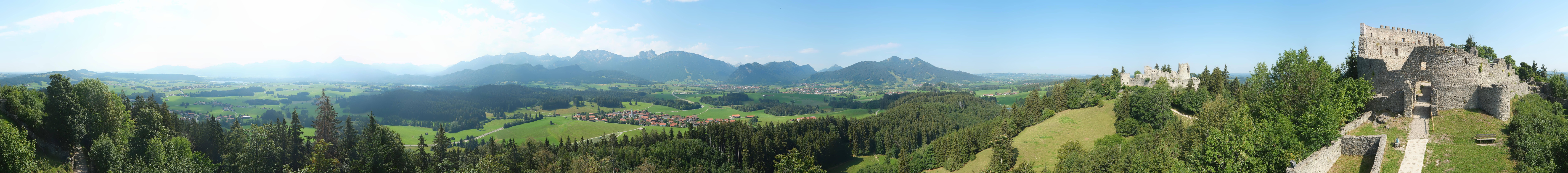 Archiv Foto Webcam Ausblick Burgruine Eisenberg