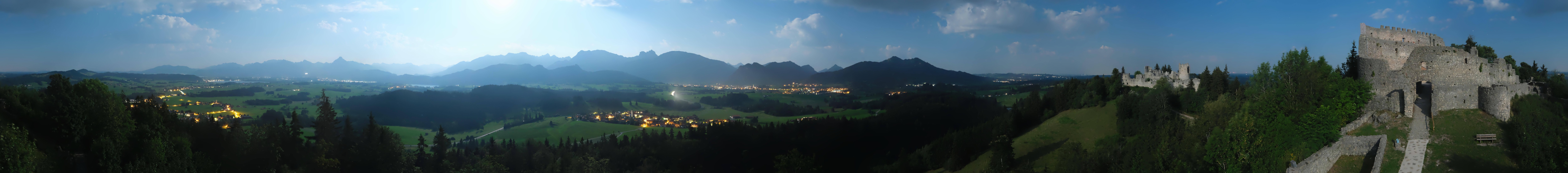 Archiv Foto Webcam Ausblick Burgruine Eisenberg