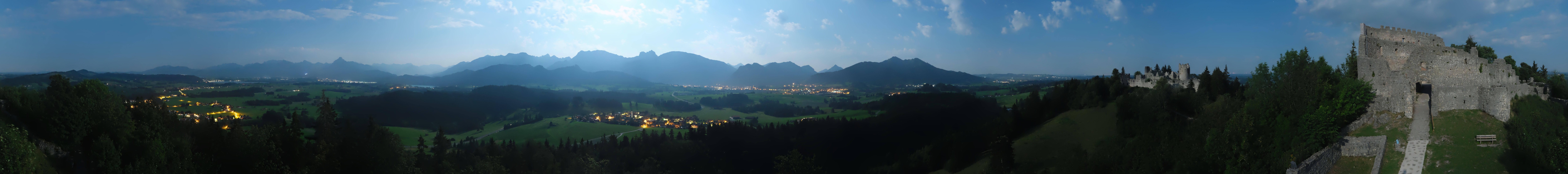 Archiv Foto Webcam Ausblick Burgruine Eisenberg
