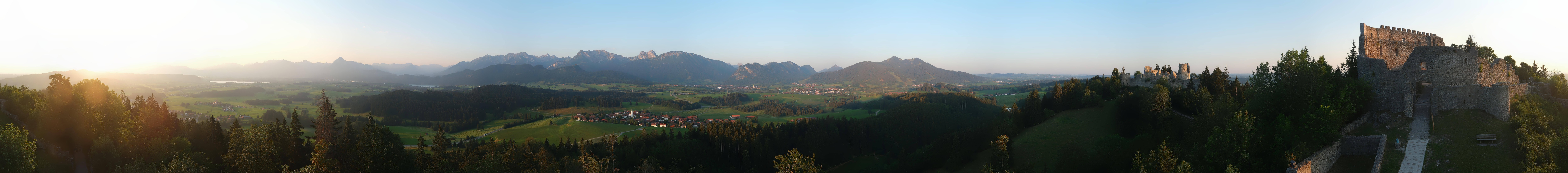Archiv Foto Webcam Ausblick Burgruine Eisenberg