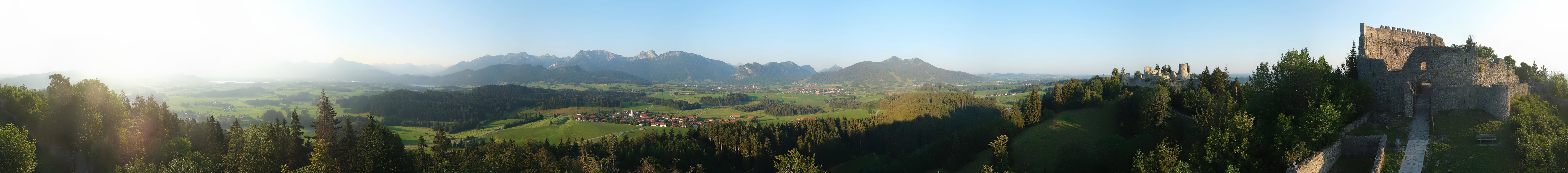 Archiv Foto Webcam Ausblick Burgruine Eisenberg