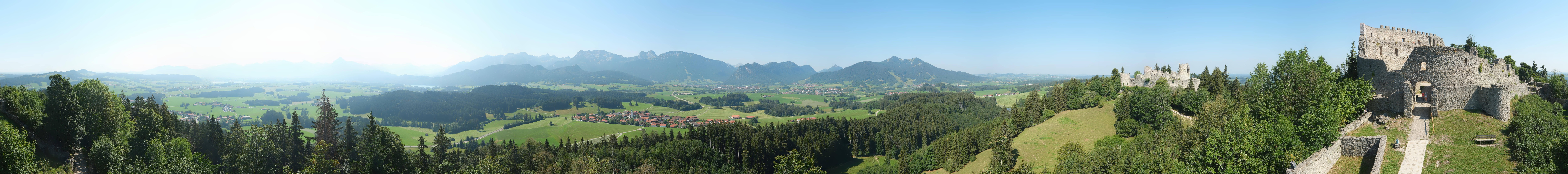 Archiv Foto Webcam Ausblick Burgruine Eisenberg