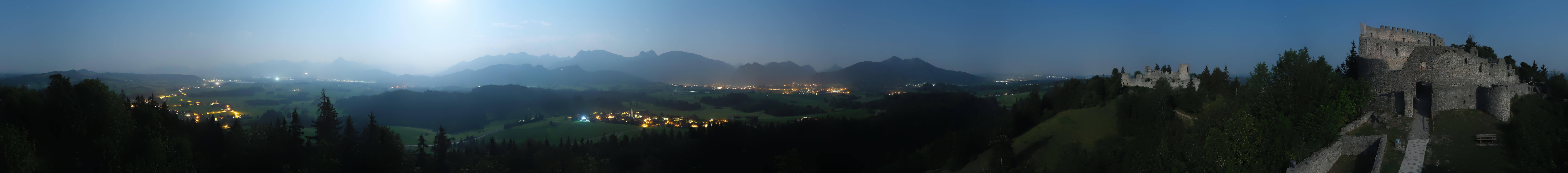 Archiv Foto Webcam Ausblick Burgruine Eisenberg