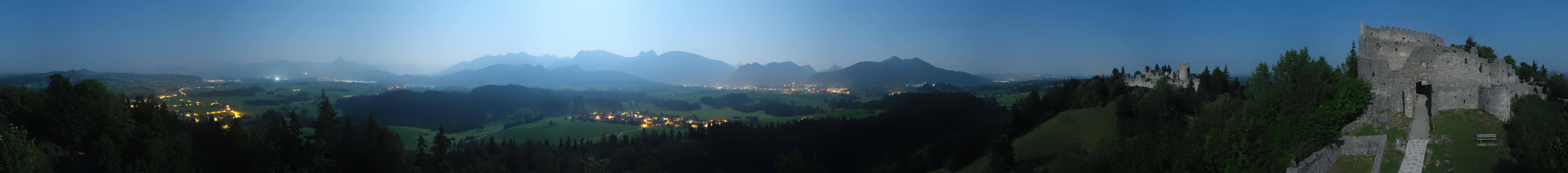 Archiv Foto Webcam Ausblick Burgruine Eisenberg