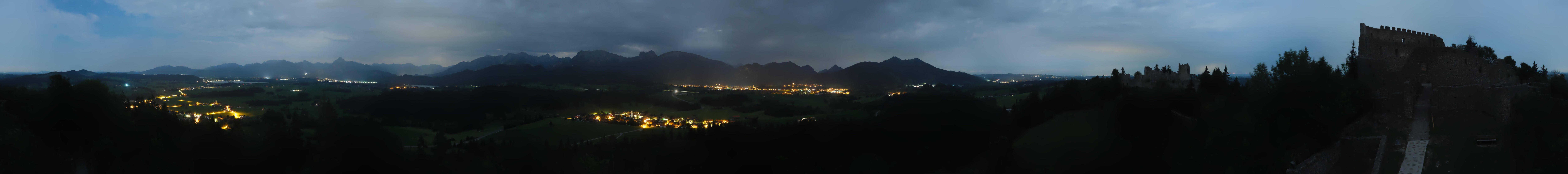 Archiv Foto Webcam Ausblick Burgruine Eisenberg