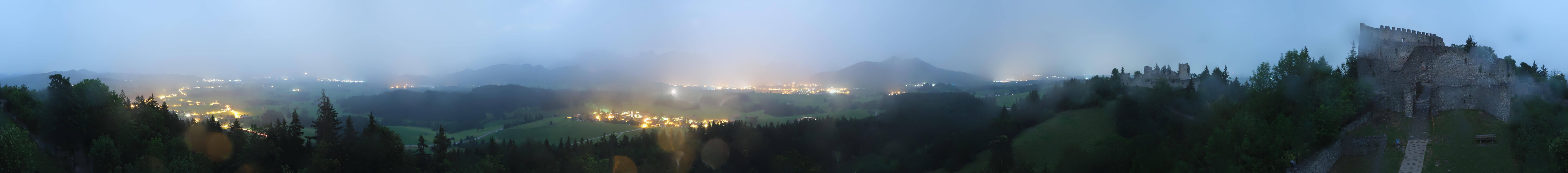 Archiv Foto Webcam Ausblick Burgruine Eisenberg