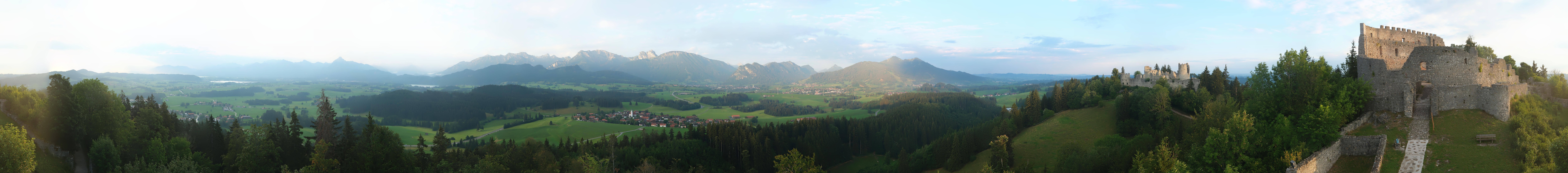 Archiv Foto Webcam Ausblick Burgruine Eisenberg