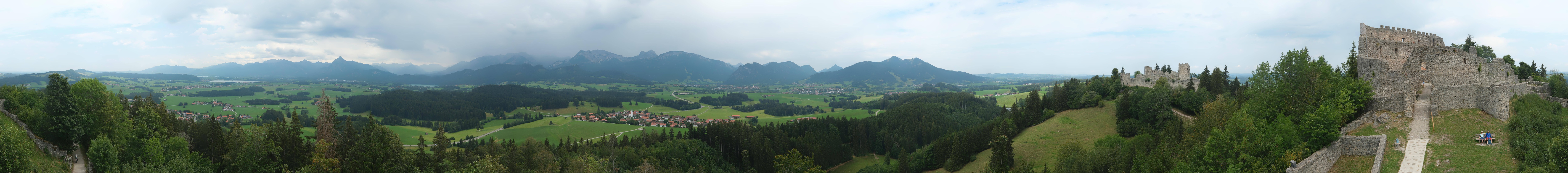 Archiv Foto Webcam Ausblick Burgruine Eisenberg