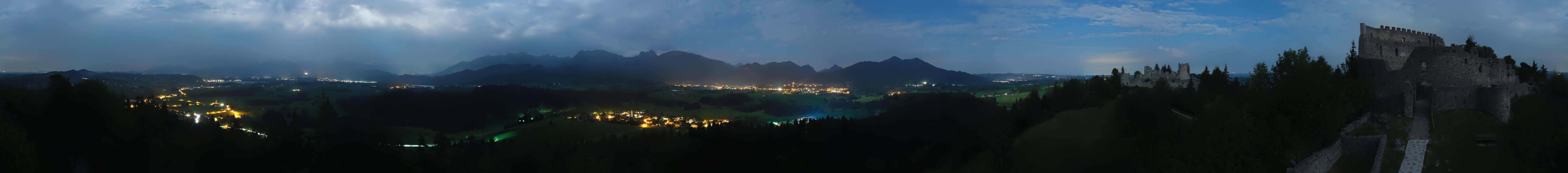 Archiv Foto Webcam Ausblick Burgruine Eisenberg