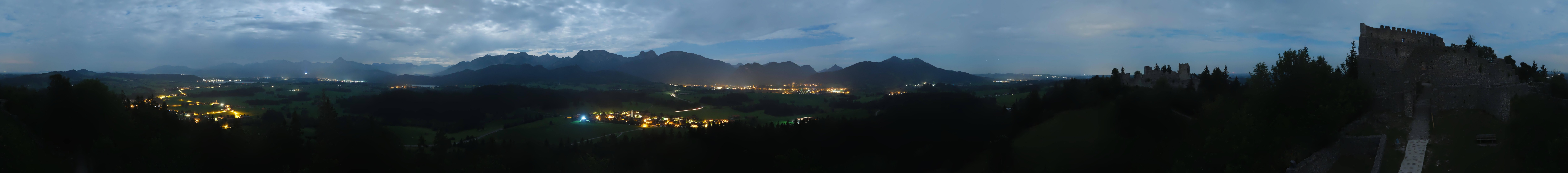 Archiv Foto Webcam Ausblick Burgruine Eisenberg