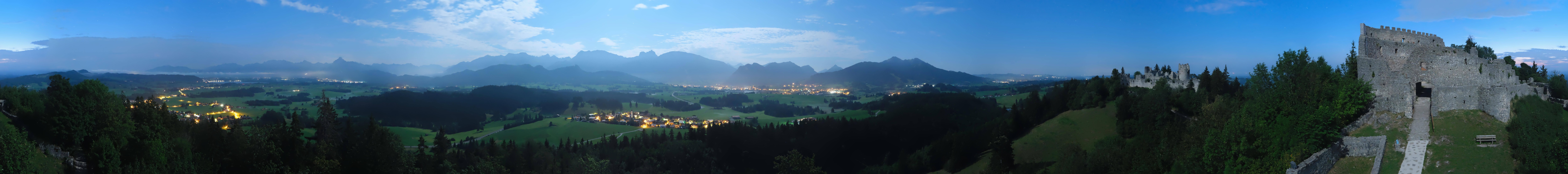 Archiv Foto Webcam Ausblick Burgruine Eisenberg