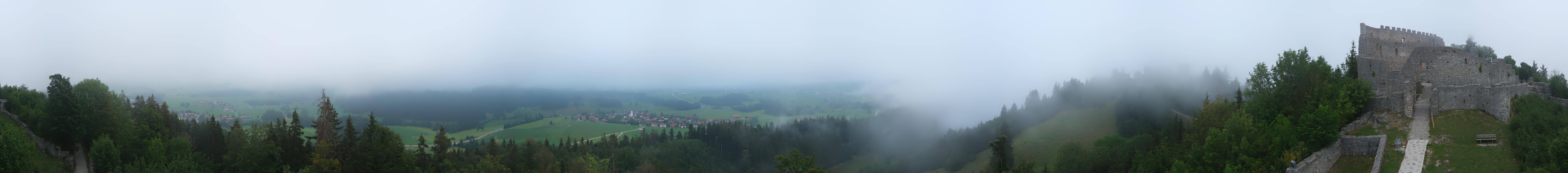 Archiv Foto Webcam Ausblick Burgruine Eisenberg