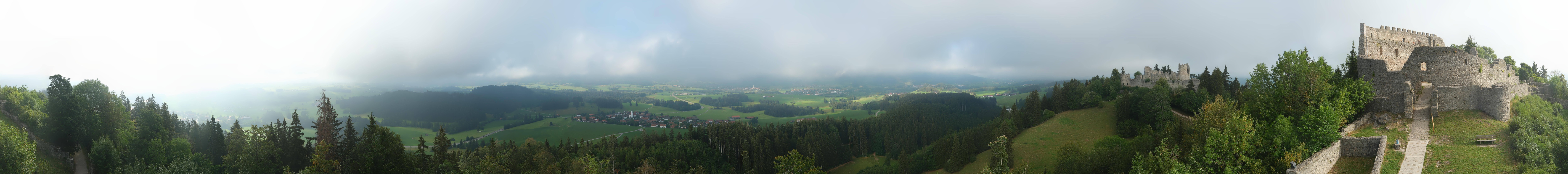 Archiv Foto Webcam Ausblick Burgruine Eisenberg