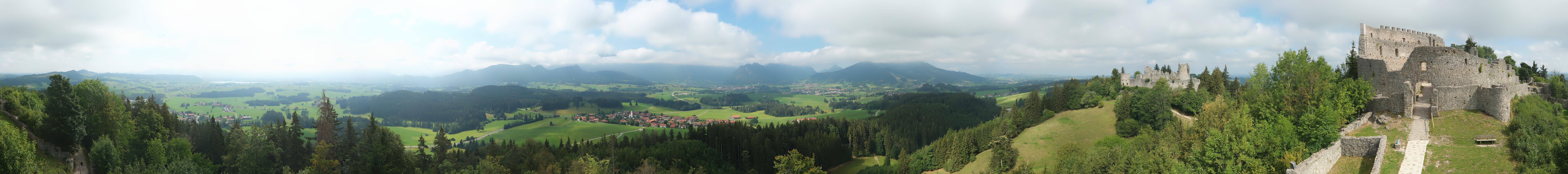 Archiv Foto Webcam Ausblick Burgruine Eisenberg