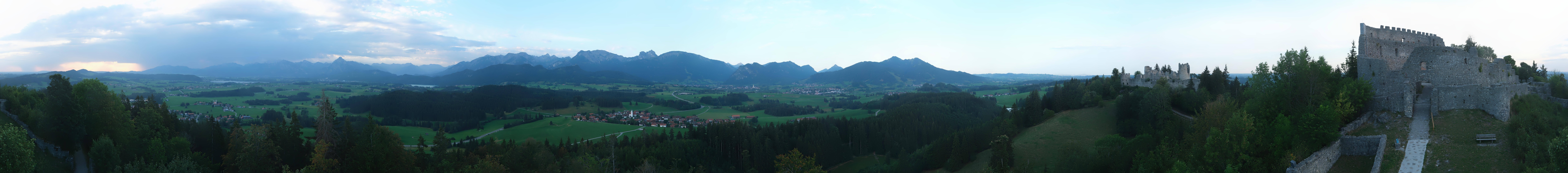 Archiv Foto Webcam Ausblick Burgruine Eisenberg