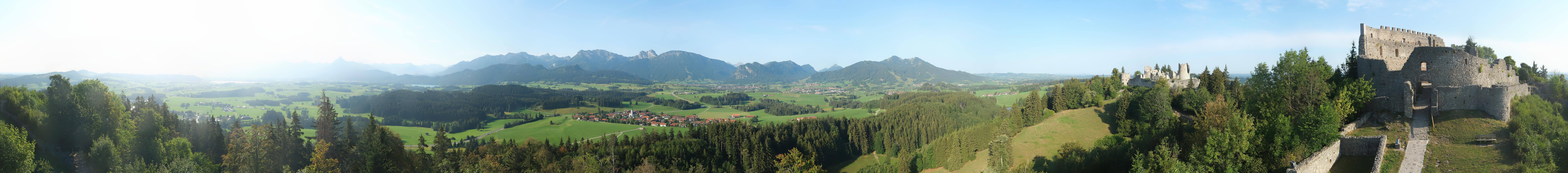 Archiv Foto Webcam Ausblick Burgruine Eisenberg