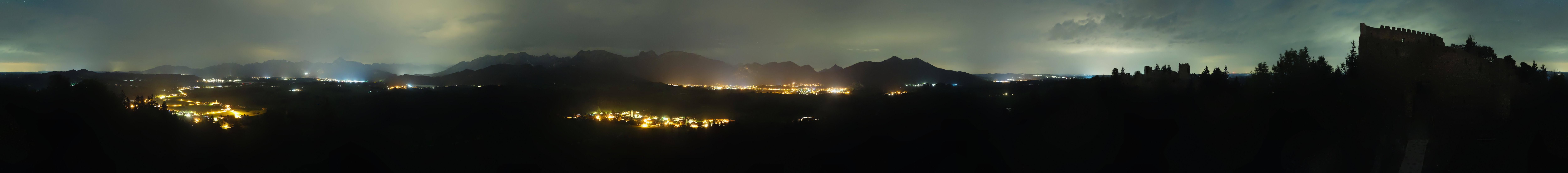 Archiv Foto Webcam Ausblick Burgruine Eisenberg