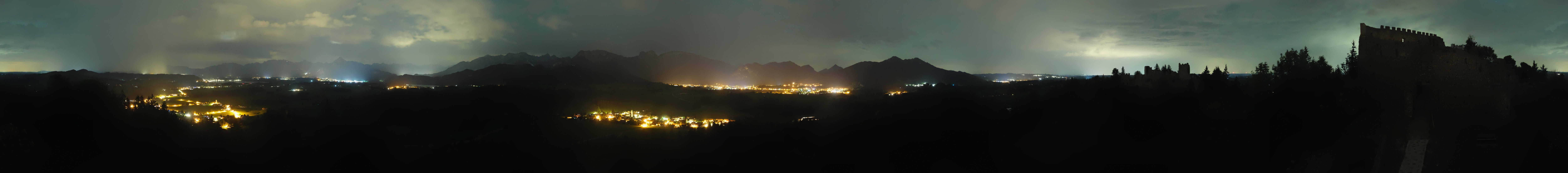 Archiv Foto Webcam Ausblick Burgruine Eisenberg