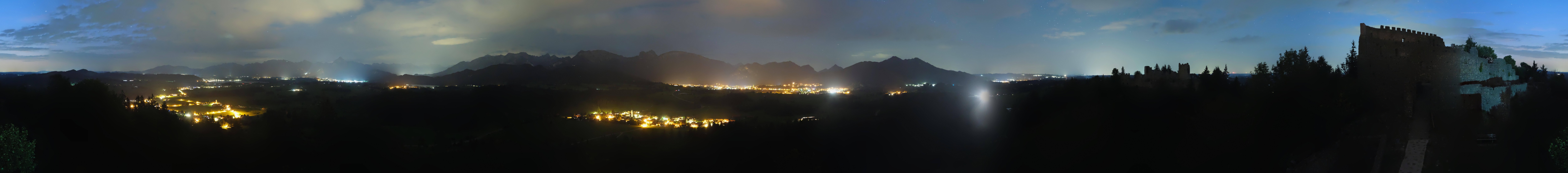 Archiv Foto Webcam Ausblick Burgruine Eisenberg