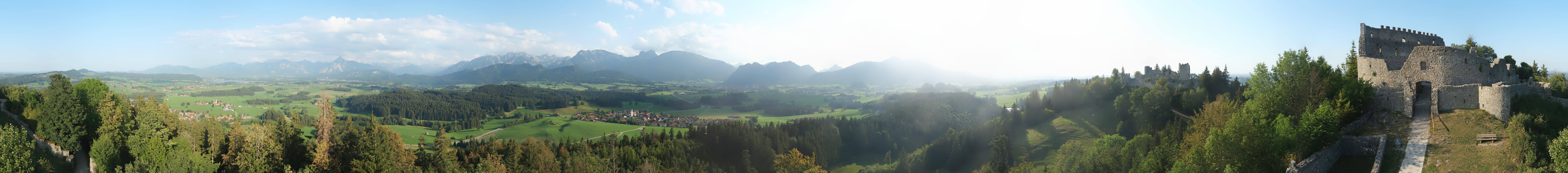 Archiv Foto Webcam Ausblick Burgruine Eisenberg