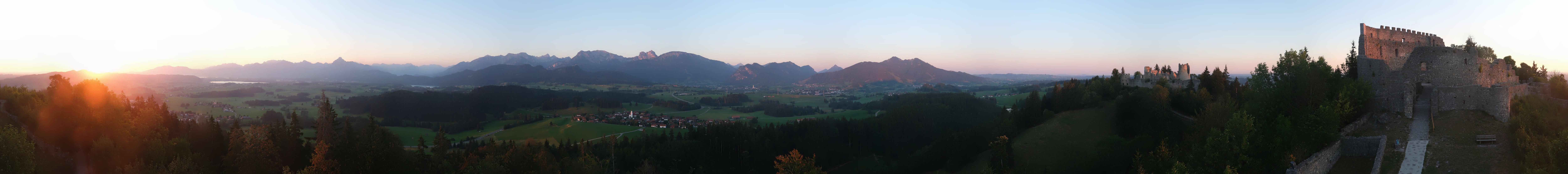 Archiv Foto Webcam Ausblick Burgruine Eisenberg