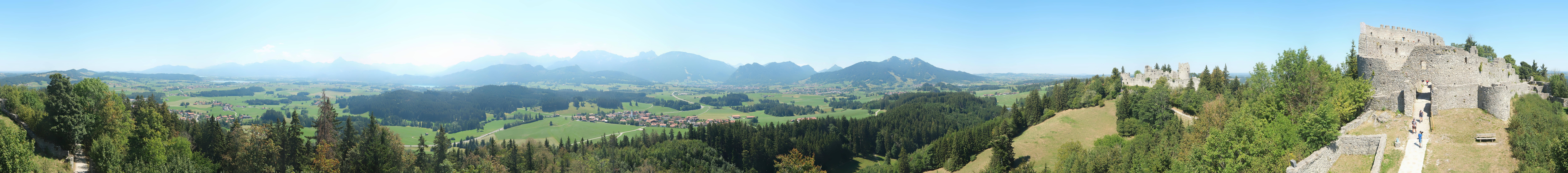 Archiv Foto Webcam Ausblick Burgruine Eisenberg