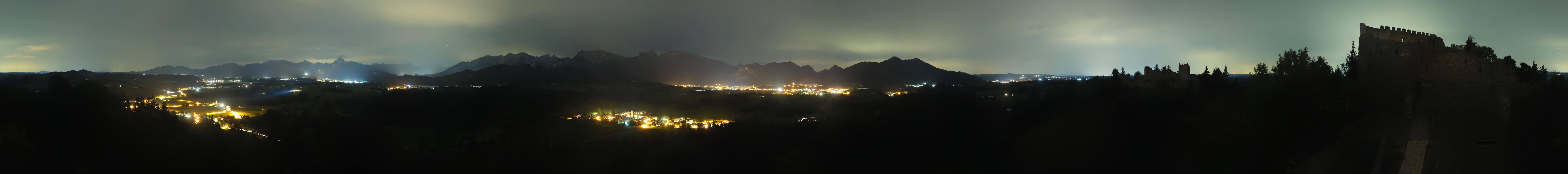 Archiv Foto Webcam Ausblick Burgruine Eisenberg