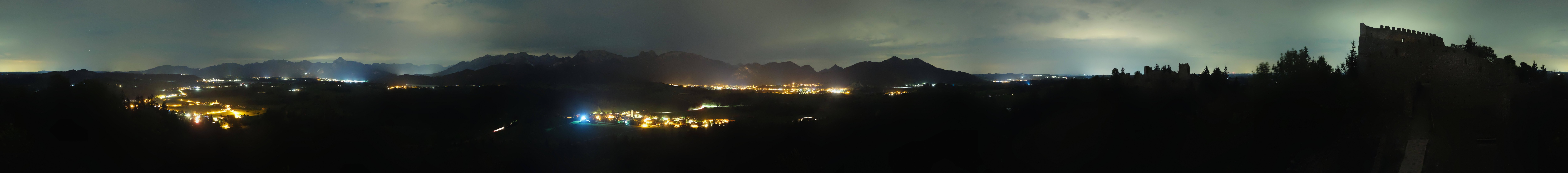 Archiv Foto Webcam Ausblick Burgruine Eisenberg