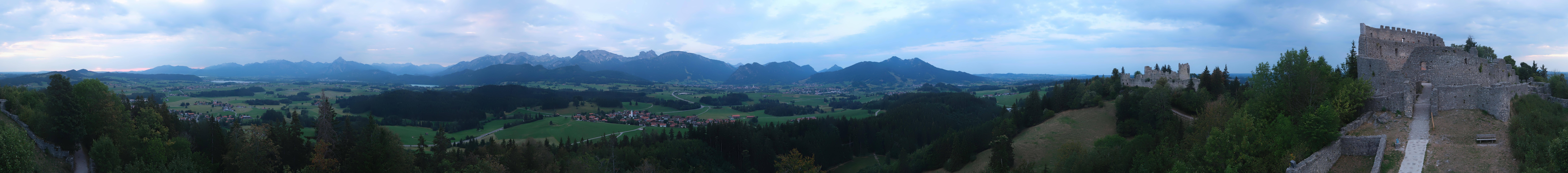 Archiv Foto Webcam Ausblick Burgruine Eisenberg