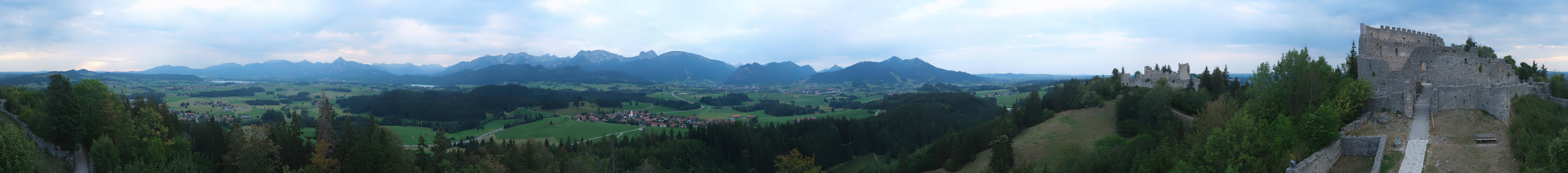 Archiv Foto Webcam Ausblick Burgruine Eisenberg