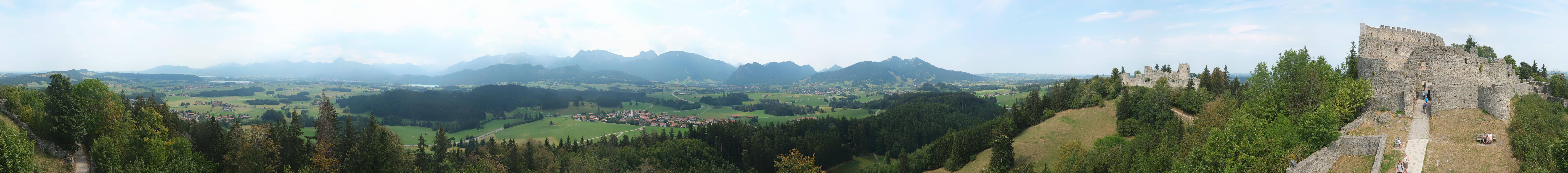 Archiv Foto Webcam Ausblick Burgruine Eisenberg