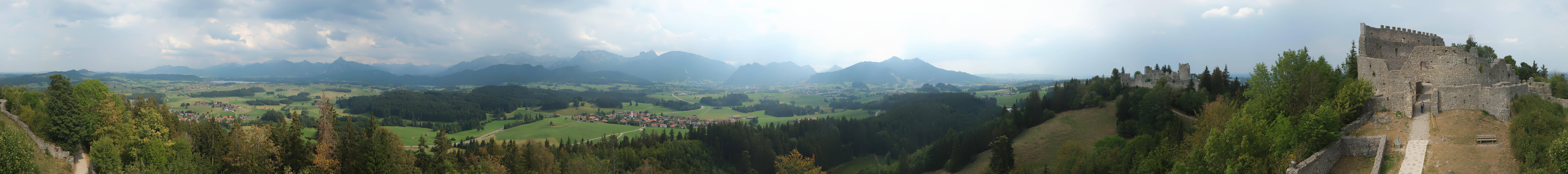 Archiv Foto Webcam Ausblick Burgruine Eisenberg