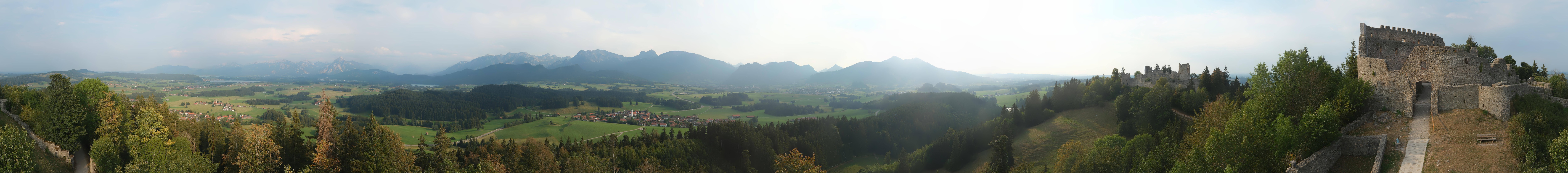 Archiv Foto Webcam Ausblick Burgruine Eisenberg
