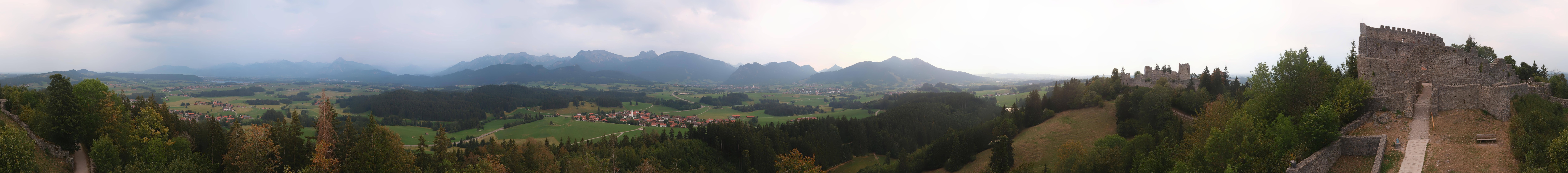 Archiv Foto Webcam Ausblick Burgruine Eisenberg