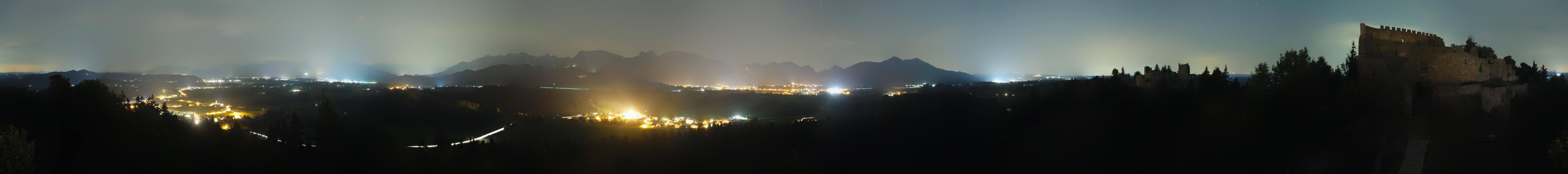 Archiv Foto Webcam Ausblick Burgruine Eisenberg