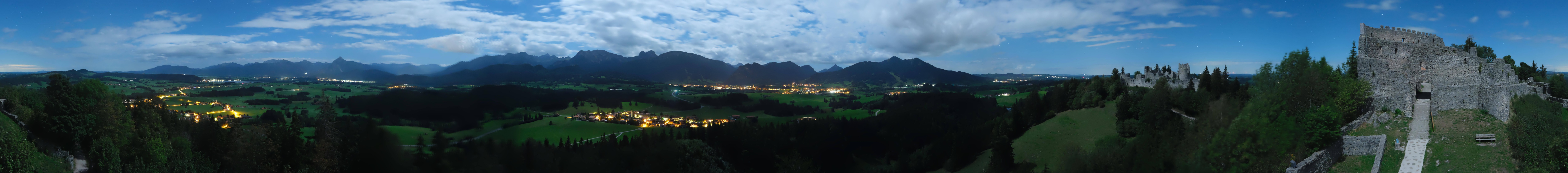 Archiv Foto Webcam Ausblick Burgruine Eisenberg