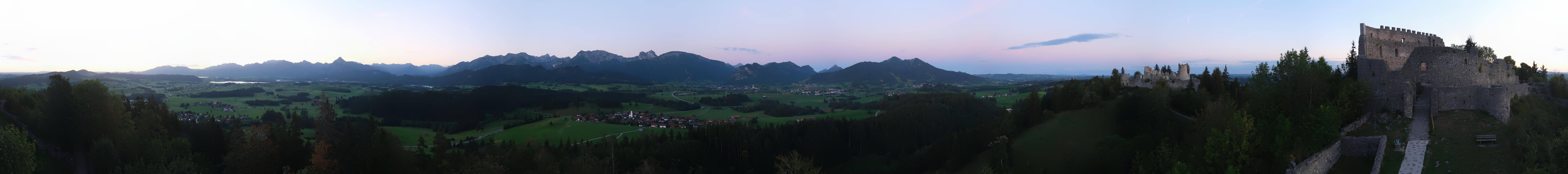 Archiv Foto Webcam Ausblick Burgruine Eisenberg