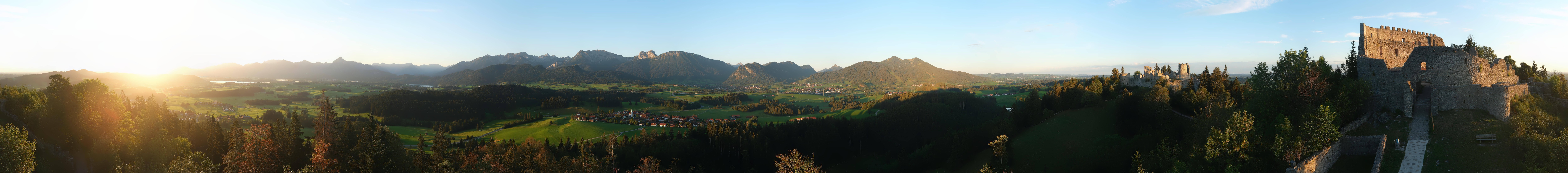 Archiv Foto Webcam Ausblick Burgruine Eisenberg