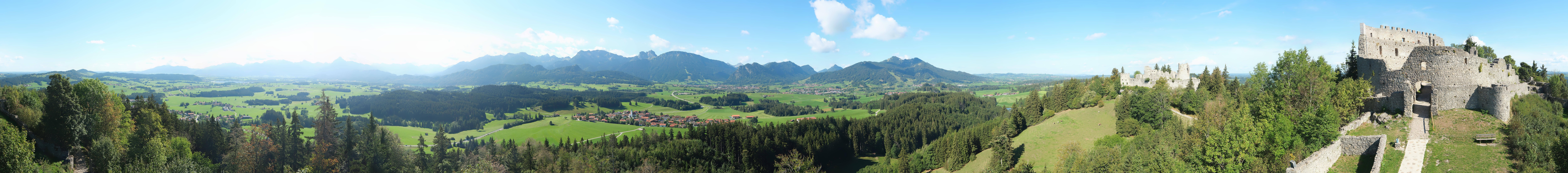 Archiv Foto Webcam Ausblick Burgruine Eisenberg