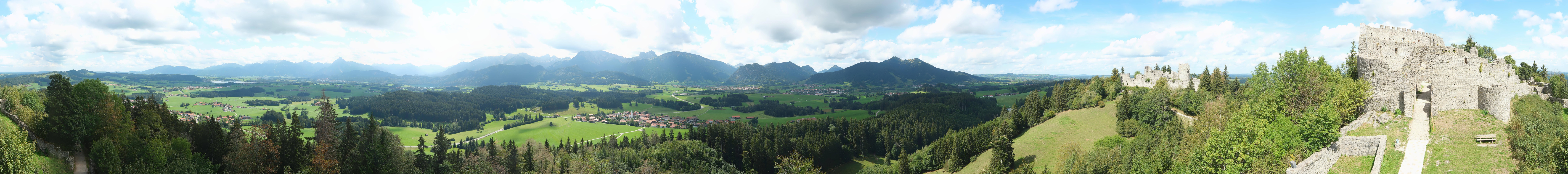 Archiv Foto Webcam Ausblick Burgruine Eisenberg