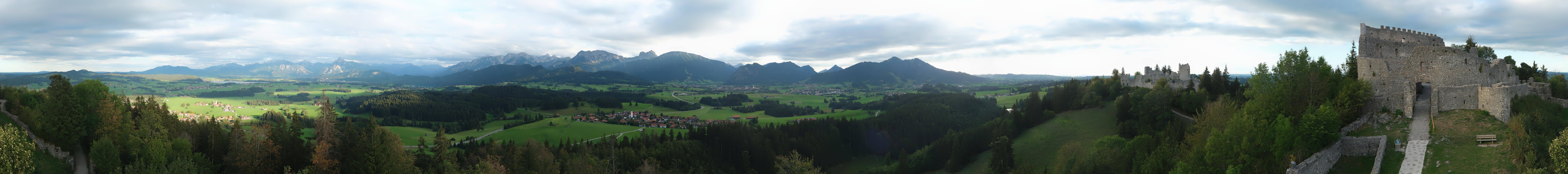 Archiv Foto Webcam Ausblick Burgruine Eisenberg