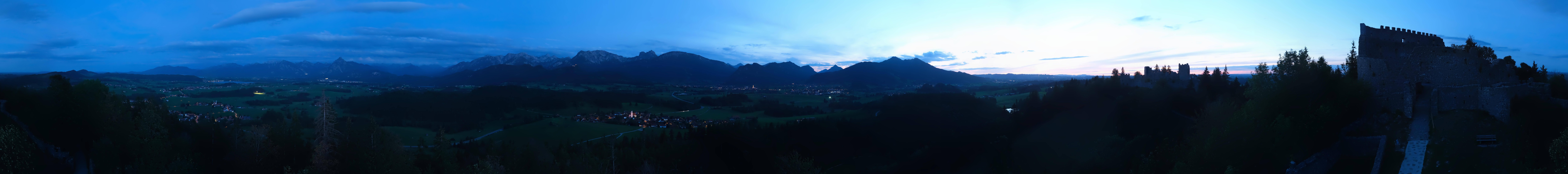 Archiv Foto Webcam Ausblick Burgruine Eisenberg