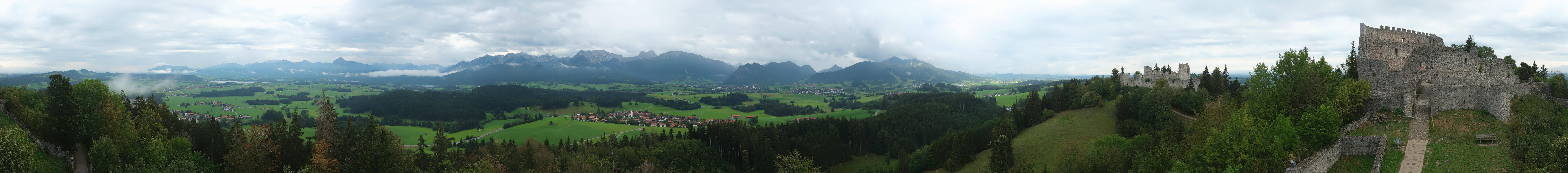 Archiv Foto Webcam Ausblick Burgruine Eisenberg