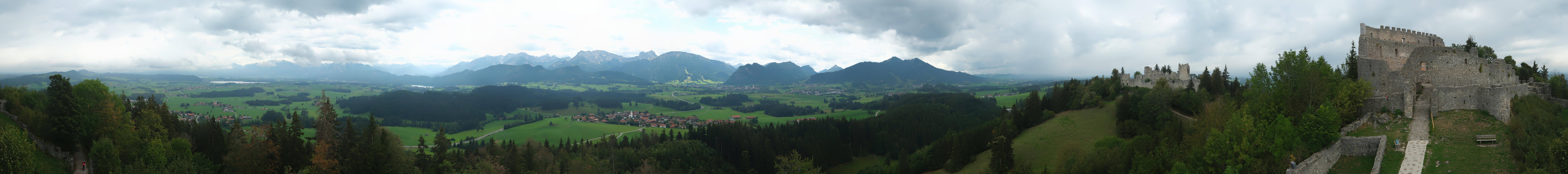 Archiv Foto Webcam Ausblick Burgruine Eisenberg