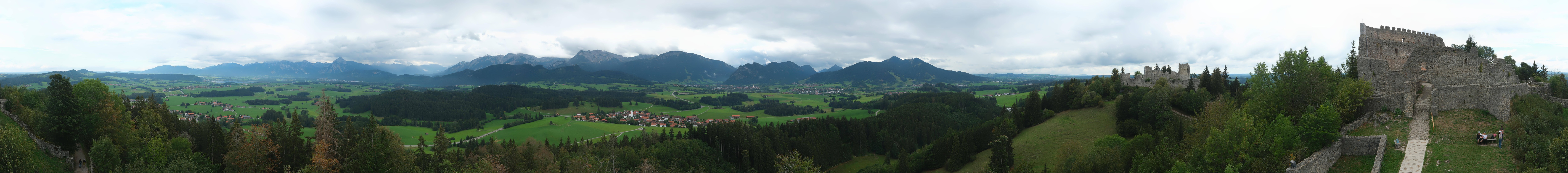Archiv Foto Webcam Ausblick Burgruine Eisenberg