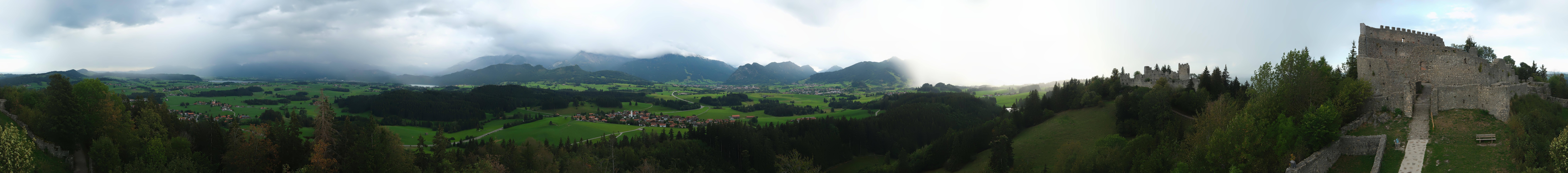 Archiv Foto Webcam Ausblick Burgruine Eisenberg