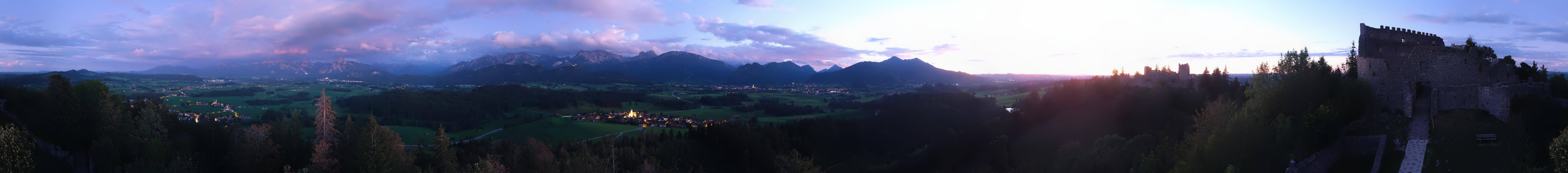 Archiv Foto Webcam Ausblick Burgruine Eisenberg