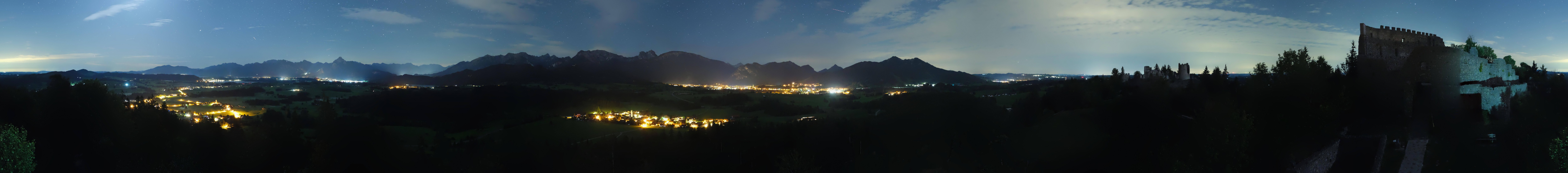 Archiv Foto Webcam Ausblick Burgruine Eisenberg